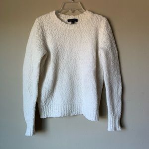Banana Republic Knit Crewneck Cream Ivory Sweater